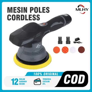 MLHY 12V Mesin Pemoles Cordless Polisher Baterai Portabel Mesin Poles Mobil