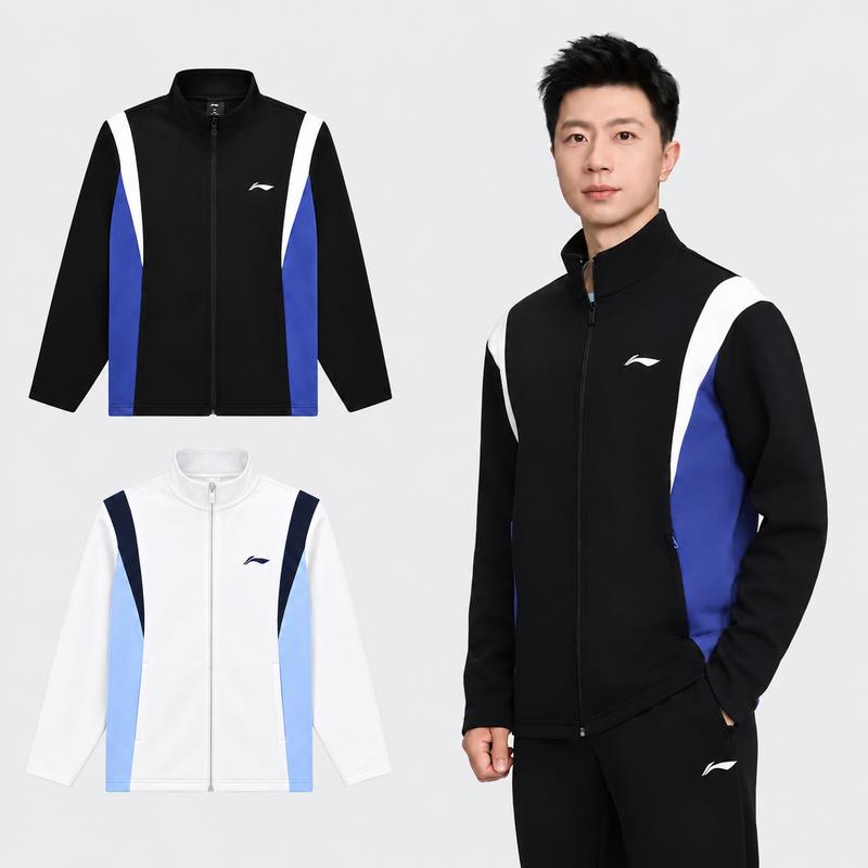 Set/Bộ Quần Áo Nỉ Thể Thao (Unisex) Li-Ning Công nghệ xử lí vải mềm mịn, điều hòa tốt (giữ ấm, khô thoáng không bí nóng khi chơi thể thao) AWEW005-1V AWEW039-1V