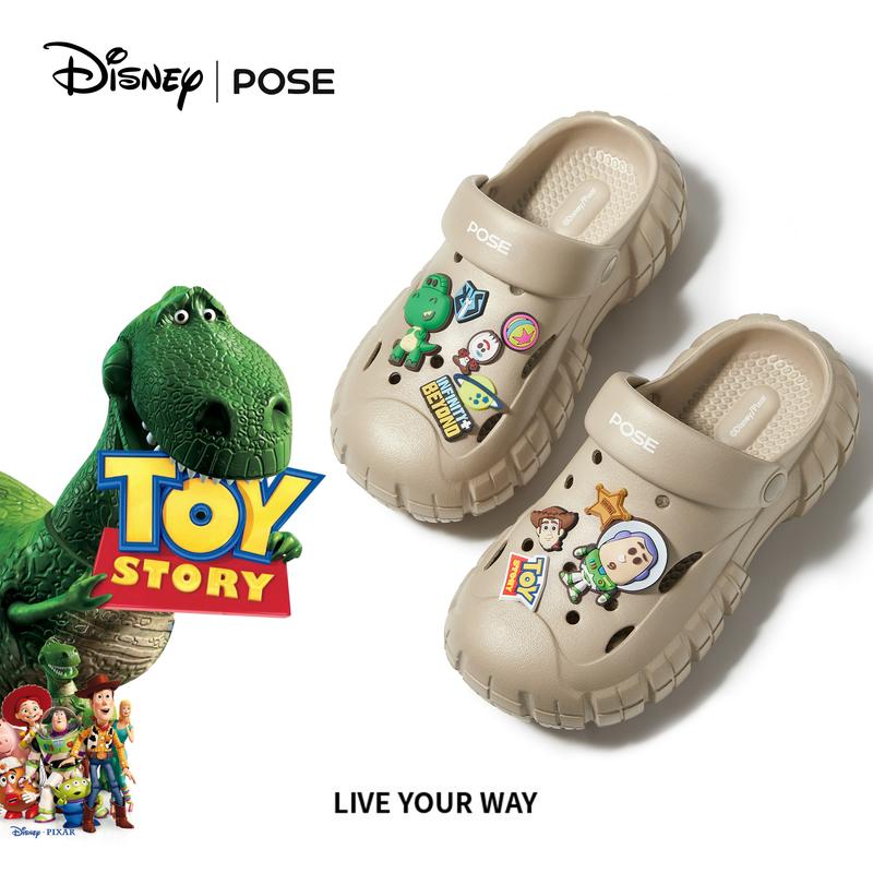 【POSE Pioneer x Disney】POSE Pioneer Lotso  Buzz&Alien Buzz&Rex INSIDE OUT Đế Bằng DéP lốp thoải mái chống sốc đế dày ngoài trời nam nữ nam nữ giải trí dành cho cặp đôi dễ phối đồ dễ phối đồ dễ thương và đẹp trai nhiều màu 2024 mới về P2244628
