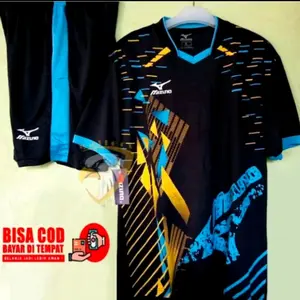 stelan baju celana bola futsal voli dan badminton dewasa perempuan dan laki-laki