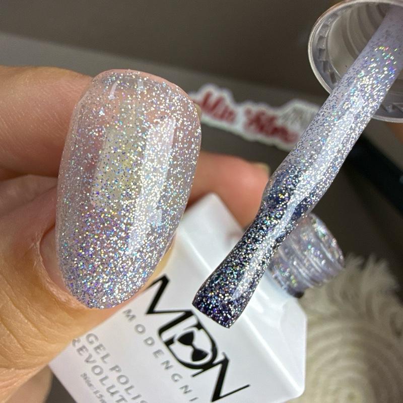 Sơn gel nhũ flash 7 màu (054) MDN lẻ chai 15ml, sơn móng tay