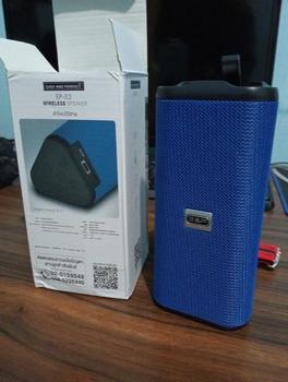 Product Review of Easy & Perfect E2 | Bluetooth Speaker Portable with Passive Radiators | Splashproof Speaker with RGB Ring Lights | 10 Watt Speaker Power with 6 Hours Play Time from A**B 0