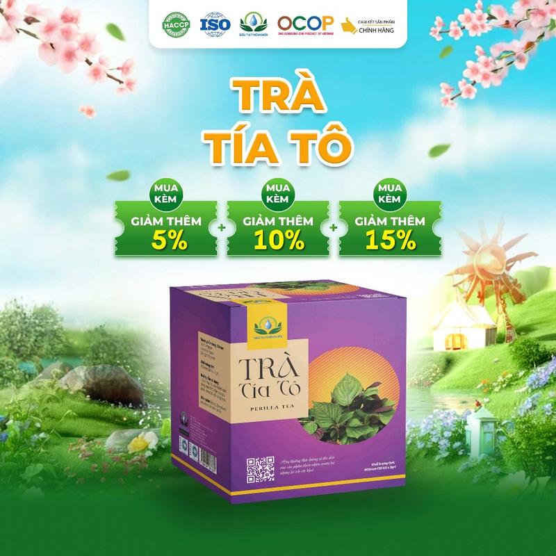 Combo 2 Hộp Trà Lá Ổi hộp 30 Túi Lọc - Siêu Thị Thiên Nhiên