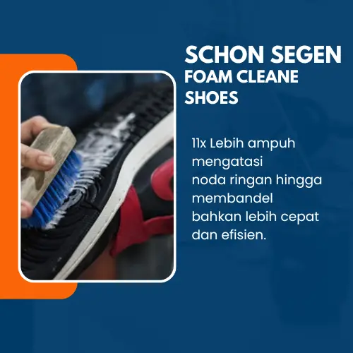 Pembersih Sepatu Tanpa Air - SHCON SEGEN Foam Cleaner Shoes 6