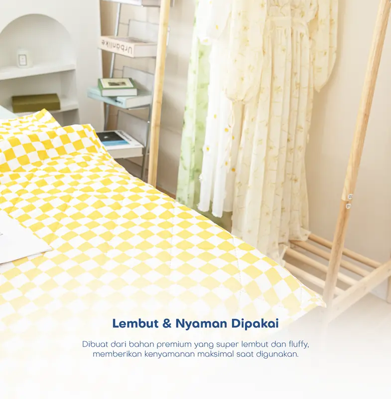 UNITWO DAILY [Bed Cover Only] - BED COVER / SELIMUT Motif Lucu Favorit anak dan Dewasa Hangat, Nyaman Ukuran Single, Queen, dan King 120, 160, 180 CM 4