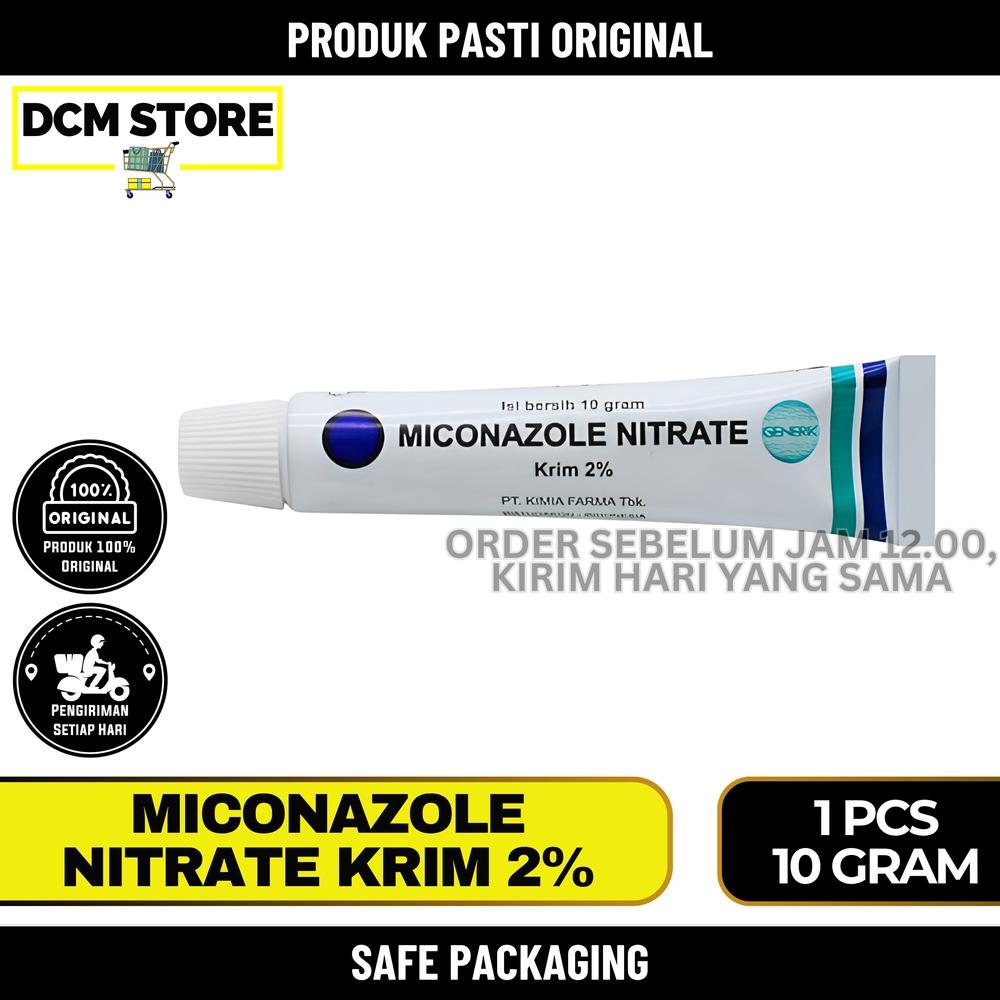 Miconazole 2% 10 Gr 1 Pcs 10 Gram Privasi Dijamin Aman Mengatasi Infeksi Jamur Pada Kulit Seperti Kurap Kutu Air Panu