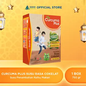 Curcuma Plus Susu Bubuk Anak - Coklat 750gr