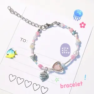 Gelang Koreans style//gelang//gelang love Silver//gelang persahabatan//kode 228.-