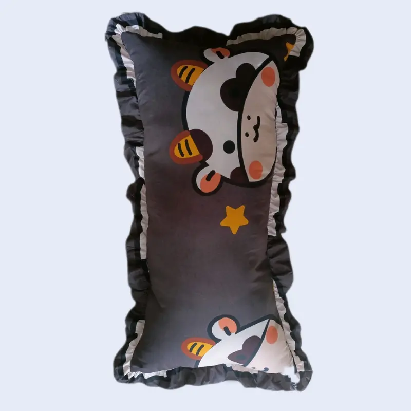 JUAL SARUNG BANTAL CINTA RUMBAI, UKURAN 100 X 50 CM, KAIN KATUN POLYMICRO, PAKAI RESLETING, ANTI LUNTUR, BISA DICUCI, BERAT 150 GRAM 4