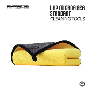 Runner Boosters - Lap Microfiber Pengering Kendaraan Motor Mobil, Handuk lap Towel Microfiber Pengering, Drying Towel Microfiber