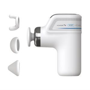 MERACH ミニ筋膜リリース機 228g超軽量 5段階振動モード 最大3200回/分 Type-C充電式 4種類シリコンヘッド付き 携帯便利 フィットネス用