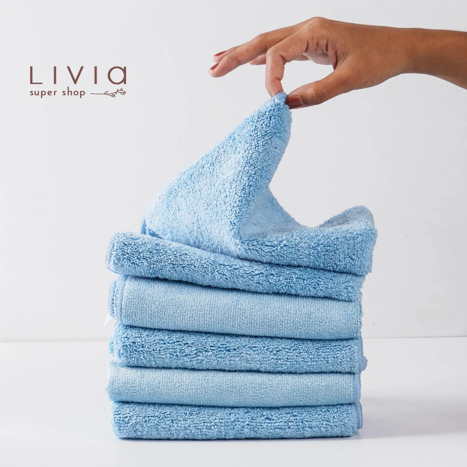 KAIN LAP PLUSH CLOTH MICROFIBER 2 SISI 40x40 400 GSM REAL CUCI POLES COATING MOBIL SERBAGUNA LEMBUT HALUS TEBAL