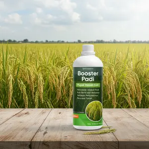 Pupuk Padi Bulir Lebat Organik Hayati Cair 500ml POC Booster Tanaman Padi perbanyak anakan Premium murah
