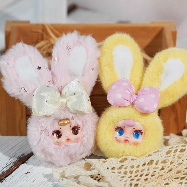 Product Introduction of MMV2 Milk Candy Rabbit Second Generation Animal Plush Blind Box Trendy Cute Toys 5