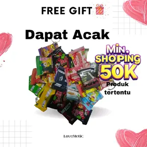[FREE GIFT] Gantungan Kunci Jajan Dapat Acak Min. Belanja 50K Produk Tertentu