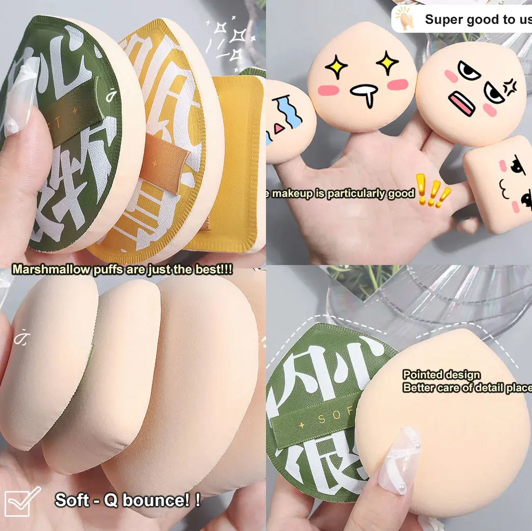 Ultra-thick Makeup Sponge Puff Beauty Powder Sponge Foundation Professional Soft Face Cosmetic Puff Base Makeup Beauty Tools