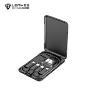 Gambar LENYES LB606 60W Multifunctional Storage Box Cable Type C Fast Charging With Adaptor Converter USB + Lightning + Micro Kabel Data Powerbank Charger dari LENYES INDONESIA Kota Administrasi Jakarta Pusat 1 Tokopedia