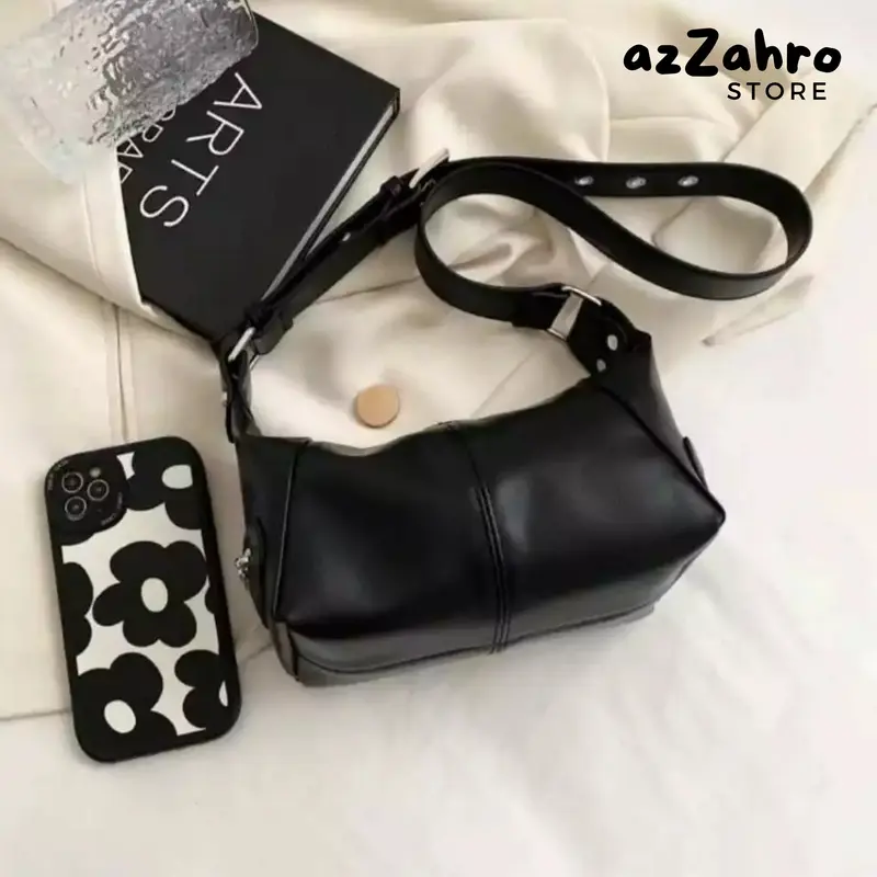 Tas Selempang Wanita AJUNA Shoulder Bag Korean Style Kulit Sintetis Terbaru 2025 6
