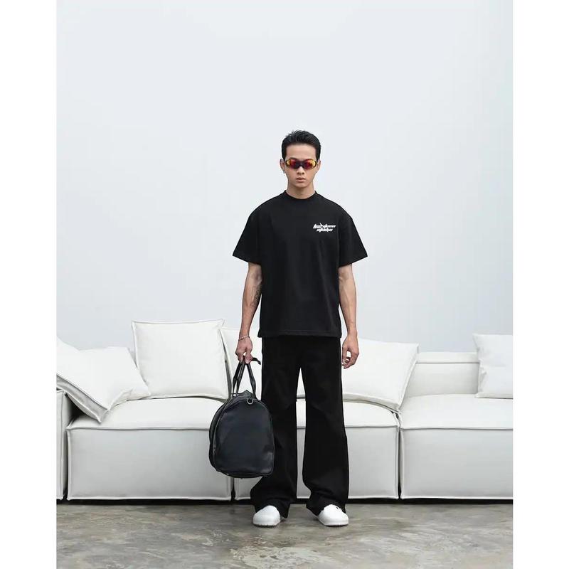 TEE4TEEN STUDIO Thun Nam Nữ Basic Form Rộng Oversize Cotton 2C 250gsm Cổ Tròn In Nổi Silicon 10 Màu Size M L XL Chất Vải Thấm Hút Mồ Hôi Tốt Form Thoải Mái Thoáng Mát Cộc khủng ff tay dài cao Quần tất Dép đế trấu chống nách