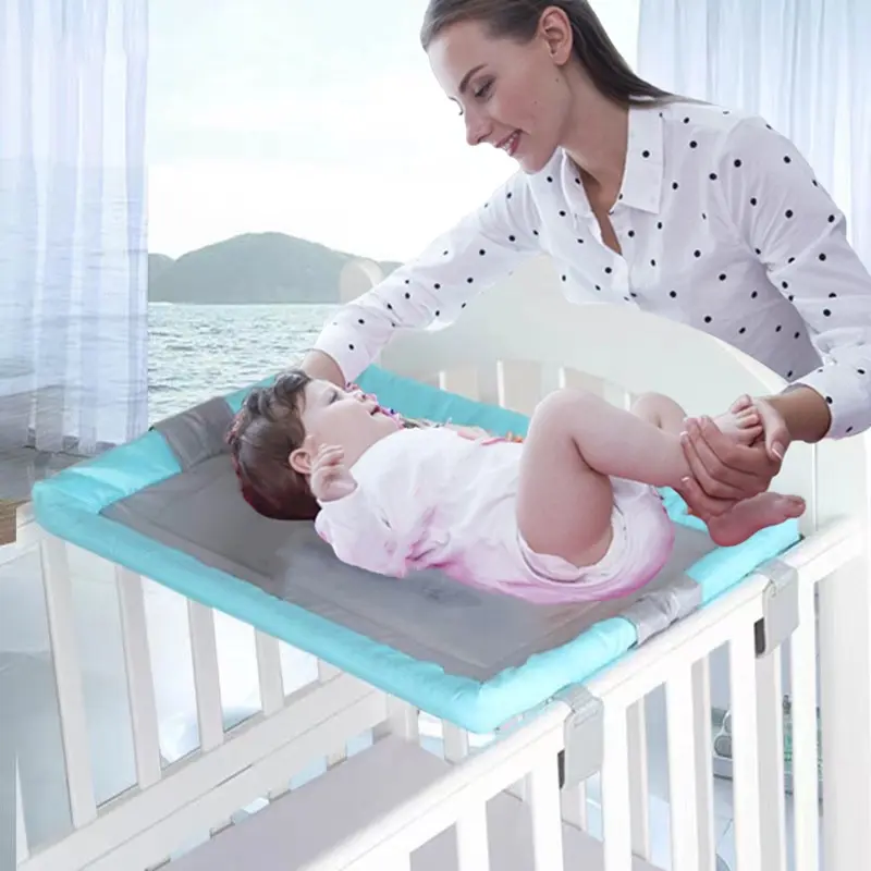 [SG SELLER LOCAL STOCK] Diaper Table Baby Bath Nursing Table Portable Baby Bed Diaper Changing Table Multifunctional Touch Table