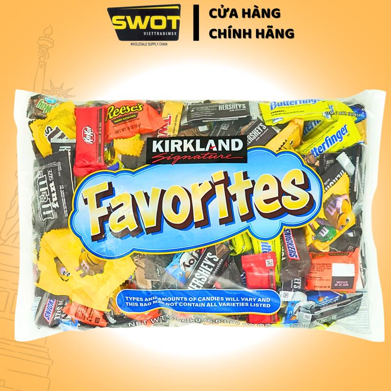  Socola tổng hợp Kirkland Signature All Chocolate 150 viên Mỹ sôcôla cao cấp chính hãng ngọt nhẹ ăn vặt  keosoco la - SWOT HNGV 