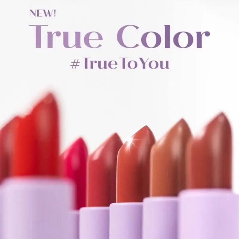 LATULIPE TRUE COLOR LIPSTICK  Gloss Satin Bibir 1