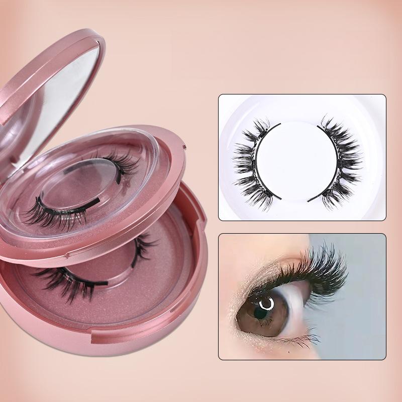 Product Introduction of Magnetic Glue-Free Three Magnetic False Eyelashes Suit Collection Reusable Natural Simulation Long-Lasting Magnetic False Eyelashes 0