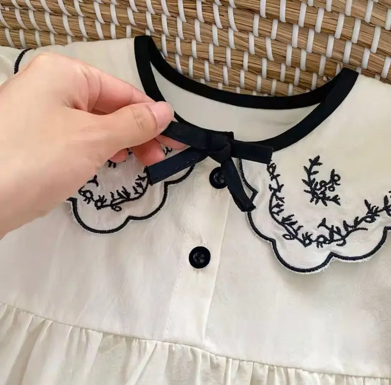 ICHIKA JUMPER SUIT Baju Bando Sepatu Pakaian Anak Cewe Lucu Murah Terlaris Cod Babee Baby Shop French pao Lona 8