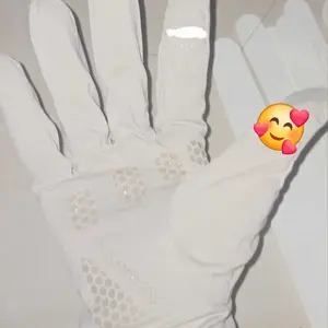 Sarung Tangan Motor Wanita Anti UV Ice Silk Gloves Panjang 28cm, Nyaman, Anti Selip, Layar Sentuh, Anti Air, Half Finger