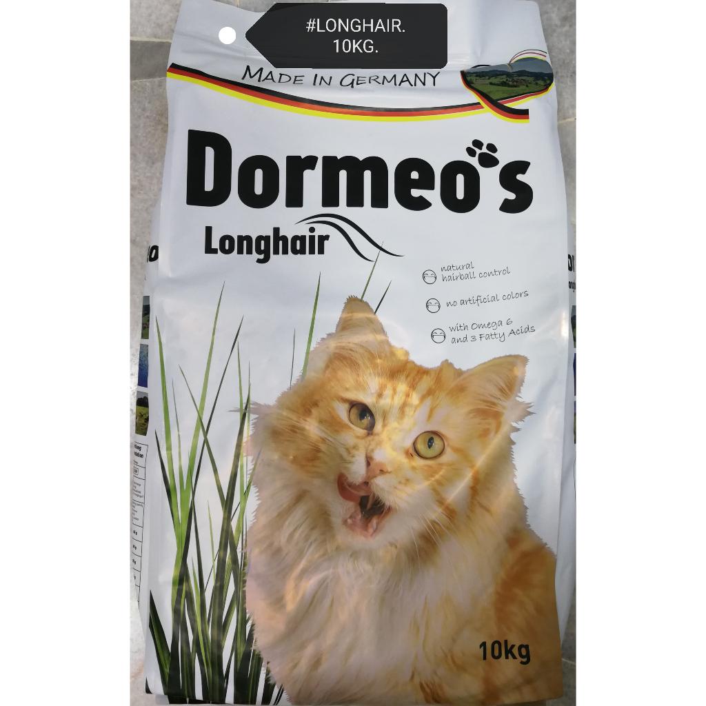 10kg Dormeo's Longhair Cat Food Dormeo Makanana Kucing Long Hair Feed