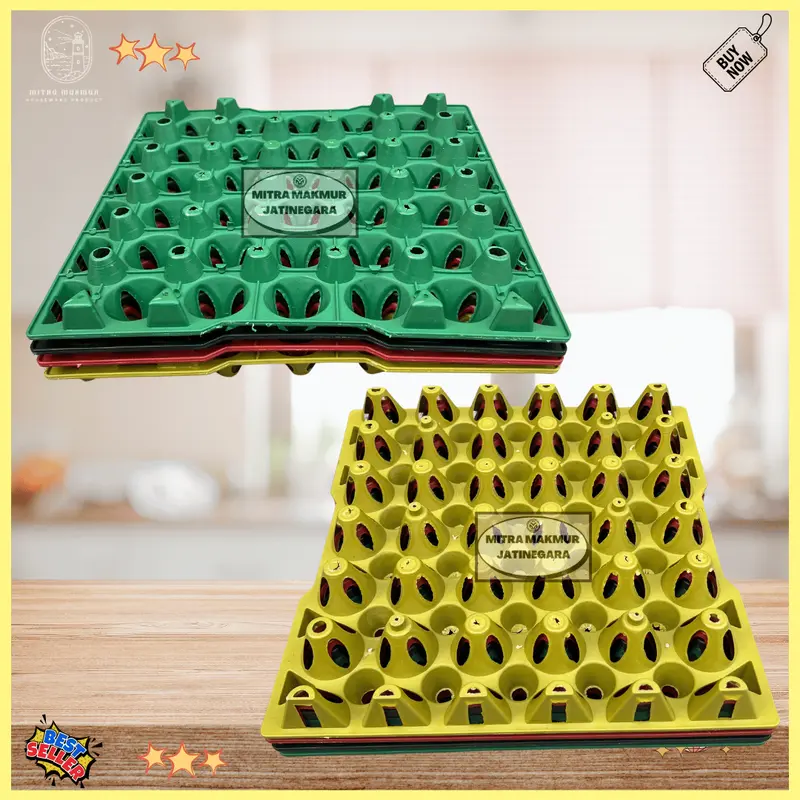 Tempat Telur Keranjang Telur Rak Telur Plastik Tray 30 butir Rak Telor Plastik Egg Tray Krat Telur 3