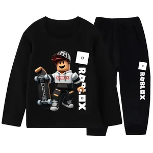 ROBLOX Piyama Setelan Baju Tidur Anak Laki Laki Viral Model Lengan Panjang Celana Panjang Size 3 Tahun - 10 Tahun Fashion Anak Outfit Anak