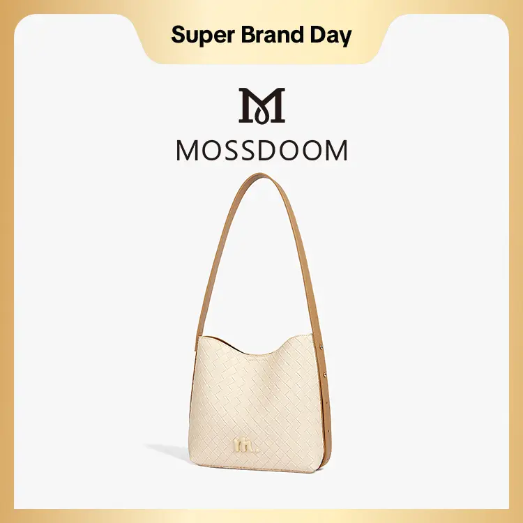 [SPECIAL OFFER]MOSSDOOM Tas Wanita Vela Bag Temperamen Premium yang Elegan Tas Bahu Komuter yang Trendi 0