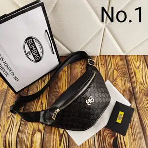 BAMBEG - WAISTBAG COF BAHAN EMBOS FREE PAPERBAG - TAS PINGGANG COF EMBOSSED FREE PAPERBAG - 191571