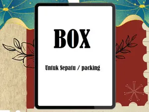Tambahan box / kotak kardus untuk packing (cocok untuk sepatu)