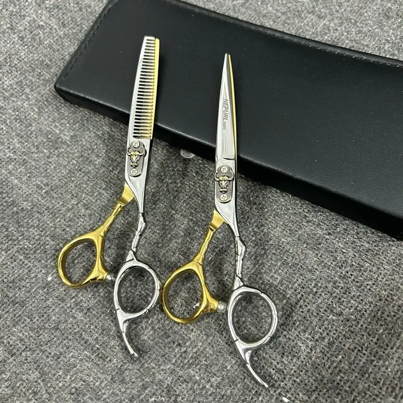 Bộ kéo cắt tỉa NEPULSON đầu trâu 6.0 tay phải dành cho nam - Women, Nữ