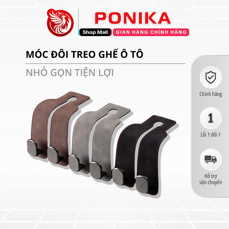  Móc Treo Đồ Ô Tô Móc Treo Ghế Ô Tô Móc Đôi Ghế Sau Móc Da Lộn Móc Treo Xe Ô Tô Phụ Kiện Nội Thất 