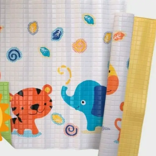 Perlak Bayi Jessi Putih motif ukuran tanggung - perlak jessy murah Bedong 2