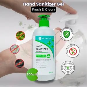 HEXA CARE Hand Sanitizer Gel 500ml Sabun Cuci Tangan Antiseptik