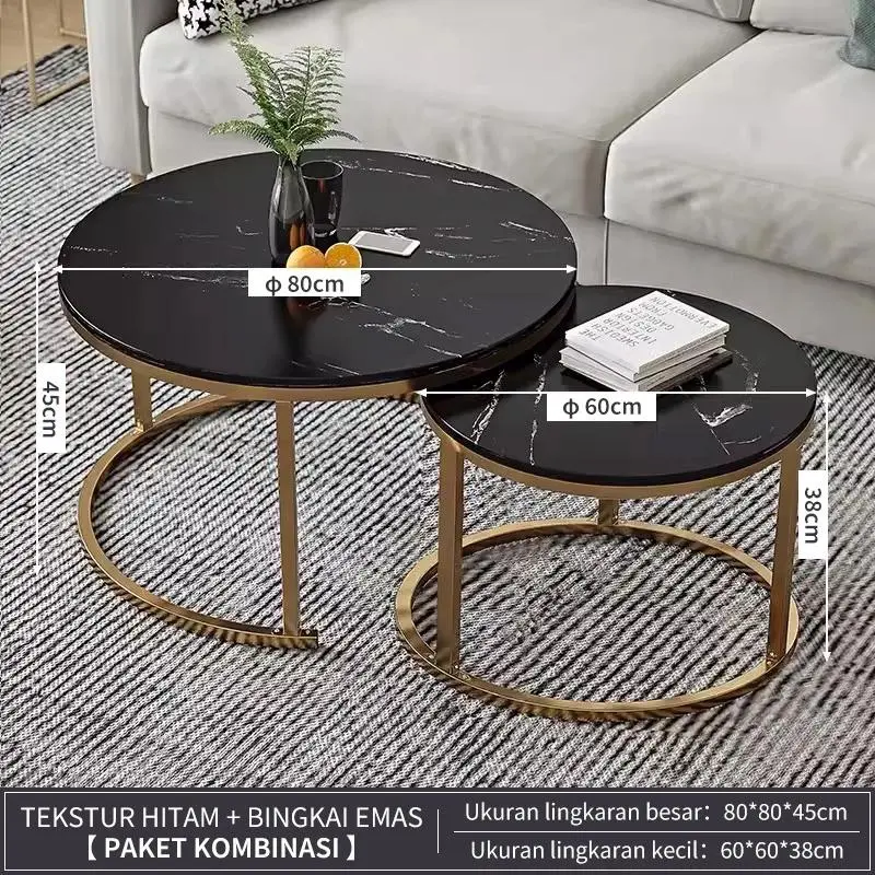 Hitam (Φ80+Φ60)*45/38cm