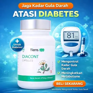 Kapsul Labu Cina Original untuk Diabetes  Memperbaiki Pangkreas Diacont Tiens  Herbal Alami