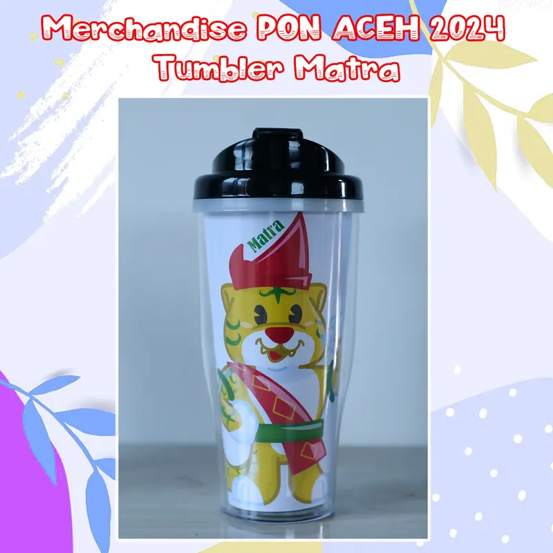 Merchandise dan Souvenir Pon Aceh 2024 Tumbler Botol Minum 3
