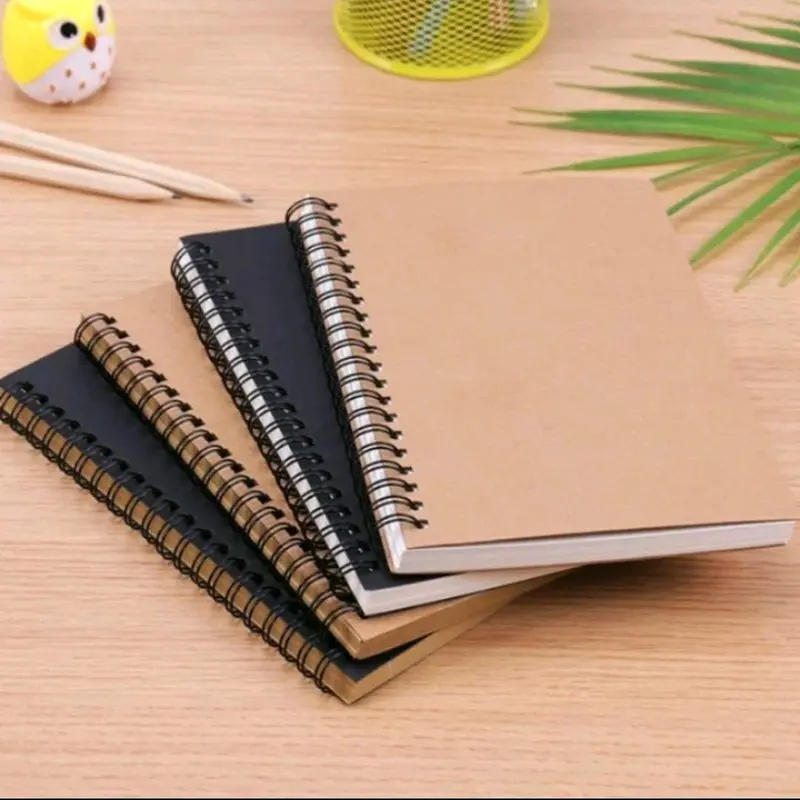BUKU SKETSA, SKETCHBOOK, Buku Sketsa Polos, Sketchbook A6 dan A5, Buku Sketsa Coklat,HVS,Book paper. 1