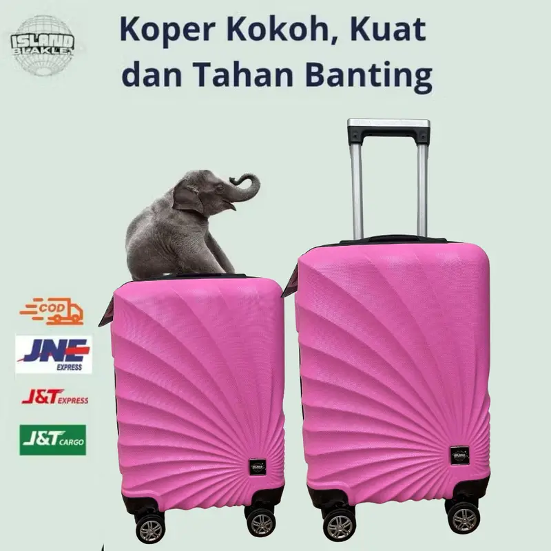 [IBKoper] Koper 18/22 inci Perjalanan Terbaru  Koper Modis, Berkualitas Tinggi, Kokoh, Roda Berputar 360 Kabin 0