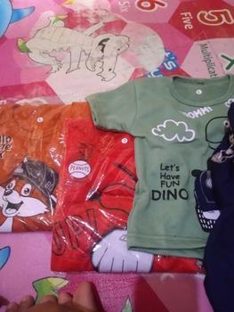 Product Review of PAKET HEMAT 3 STEL / setelan anak cowok 1-4 tahun / setelan baju anak laki laki / kaos baju anak laki from r**a c**n 2