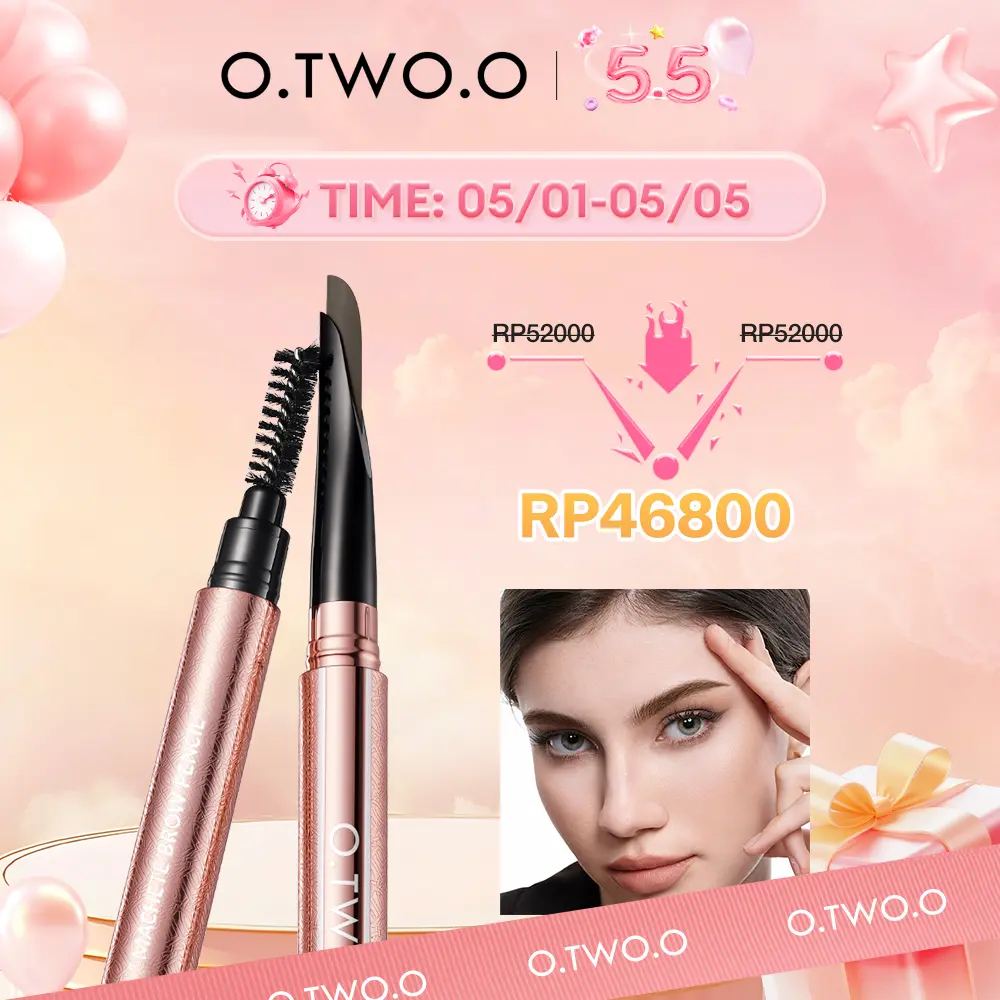 【LIVE】O.TWO.O Haute Sculpting Machete Brow Pencil Machete Refill For Sketching Silky Lines Natural Color Development Silky Mist Wild Eyebrow