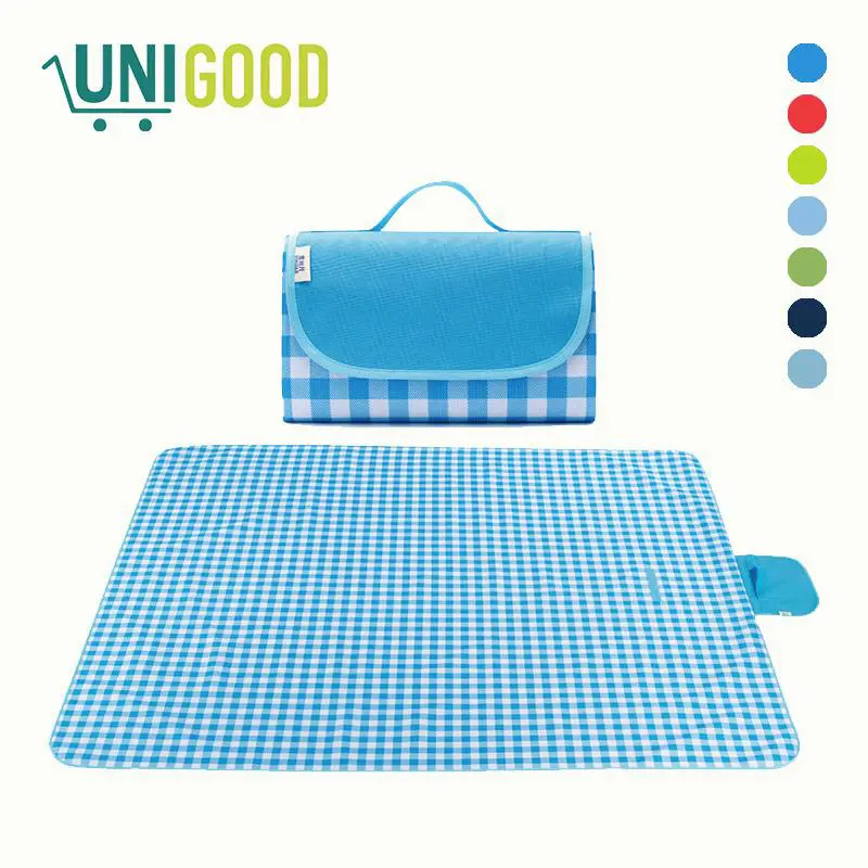 UNIGOOD - Tikar Piknik Lipat Tebal Waterproof Alas Piknik Premium