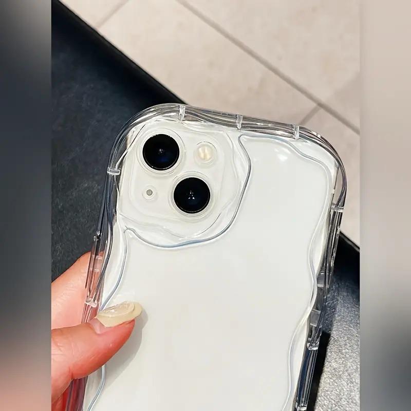 Transparent Shockproof Mobile Phone Case Protective Cover,Soft TPU Simple, Stylish And Lightweigh For iPH*NE XR X XS 6G 6+ 7 8G 7+ 8+ 11 12 13 14 15 PRO PLUS PROMAX 1