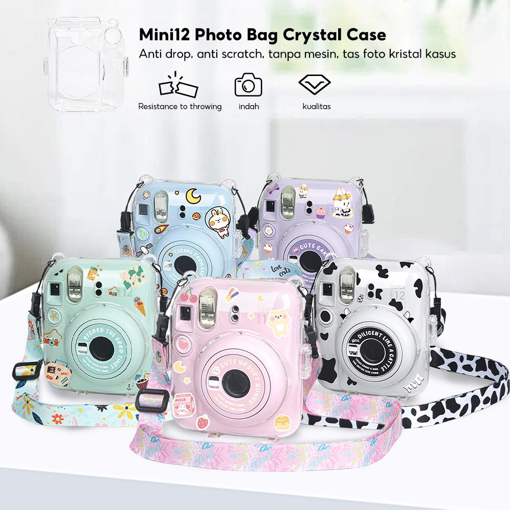 Hard Case Eksklusif Instax Mini LiPlay & 11 - Pelindung Anti Bentur, Anti Pecah, Tahan Gores untuk Mini 12, Mini 9, & Seluruh Seri Motif - Cover Premium Kekinian dengan Desain Kreatif & Tangguh