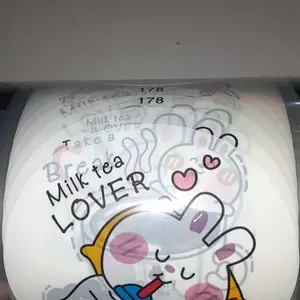 Isi [1000, 1200, 2000 Pcs] Tutup Segel Plastik / Cup Sealer Lid / Plastik Penutup Gelas Kopi Teh / Plastic Cup Sealer / Plastik Seal Cup / Cup Sealer Premium / Cup Sealer Roll - Bahan Premium, Harga Pabrik